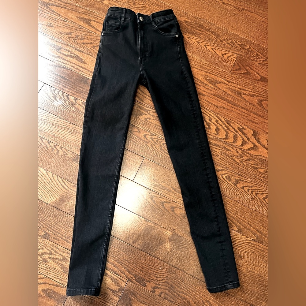 Zara High Rise Skinny Jeans